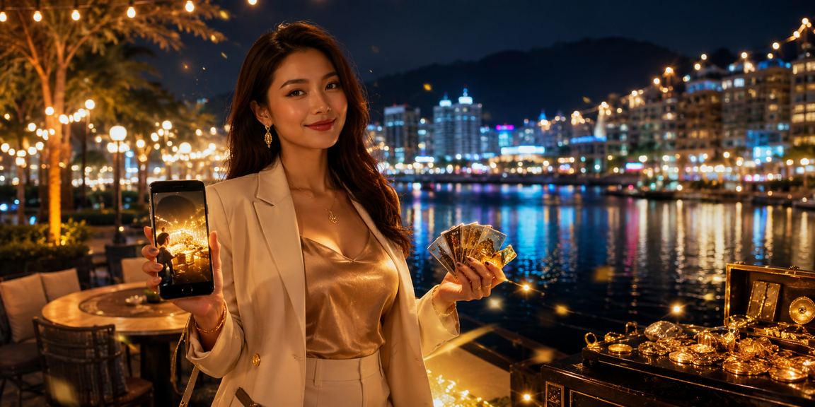Hiburan kasino bergaya Melayu di Malaysia dengan suasana baccarat mewah